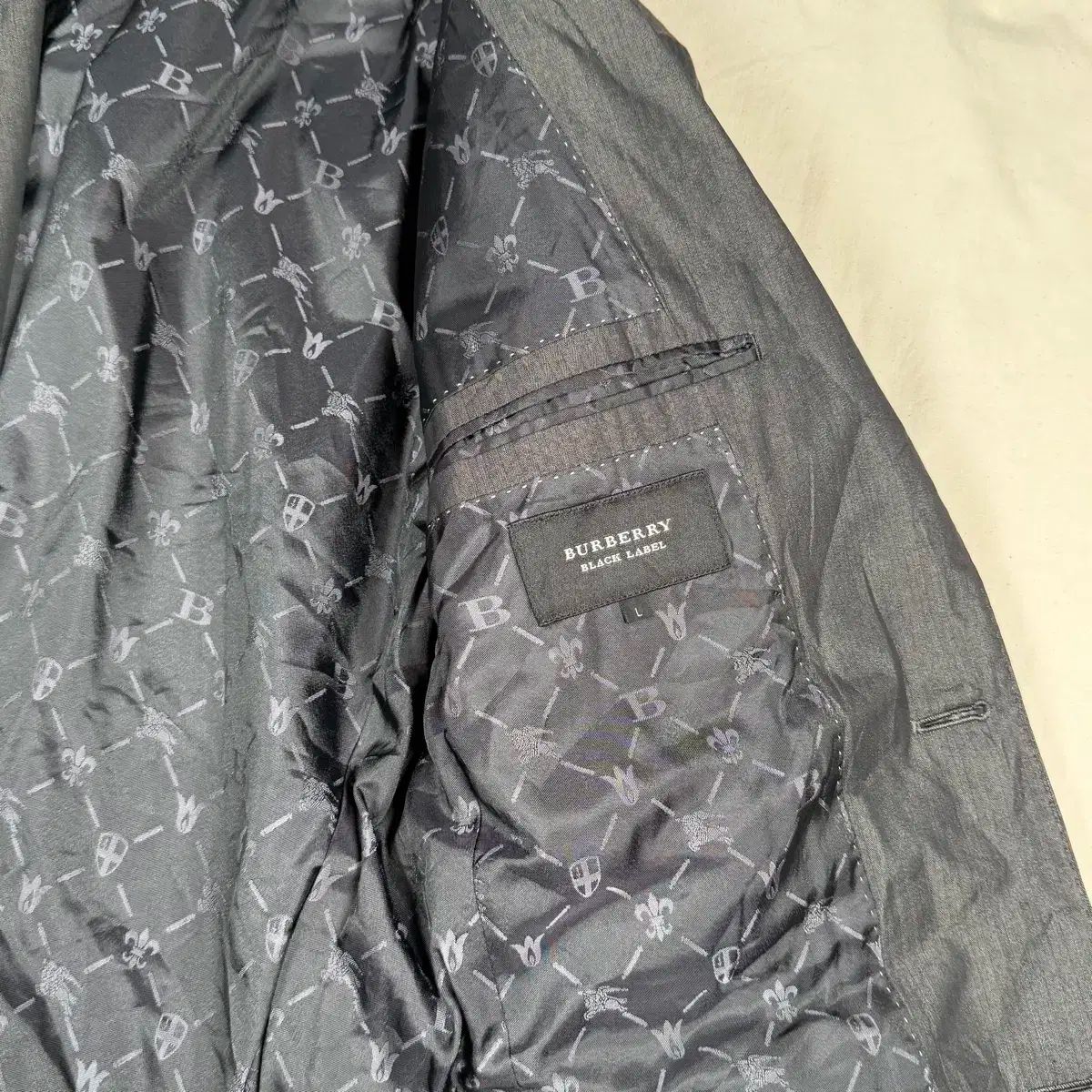 バーバリーブラックレーベル スーツ ジャケット