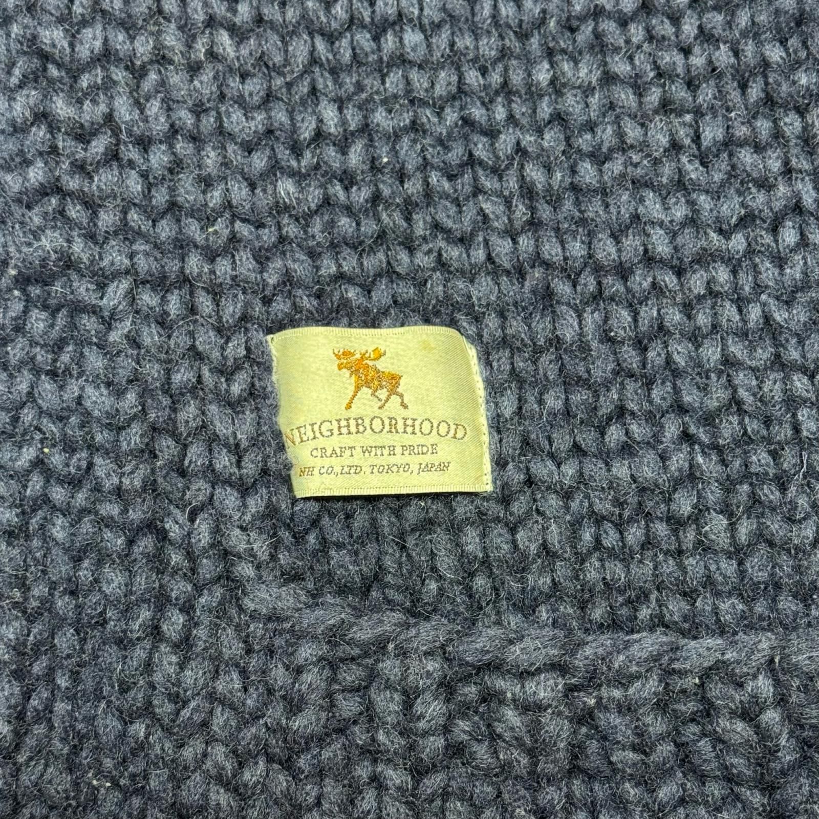 NEIGHBORHOOD × KANATA 15AW W-COWICHAN カウチンニット セーター