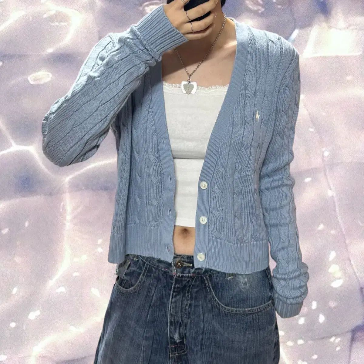 POLO RALPH LAUREN ポロラルフローレン 新モデル QR Vネック ケーブル