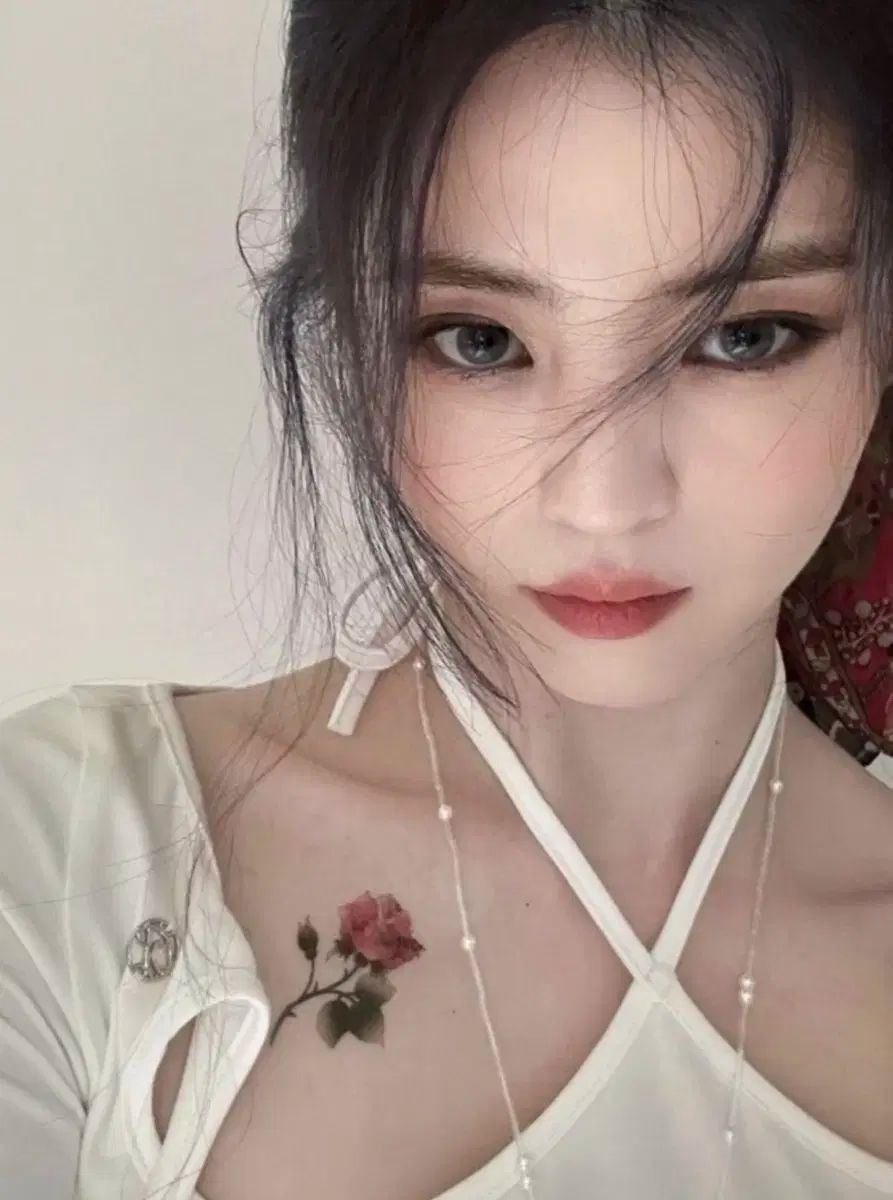 PAIN OR PLEASURE ORCHID DRESS white s