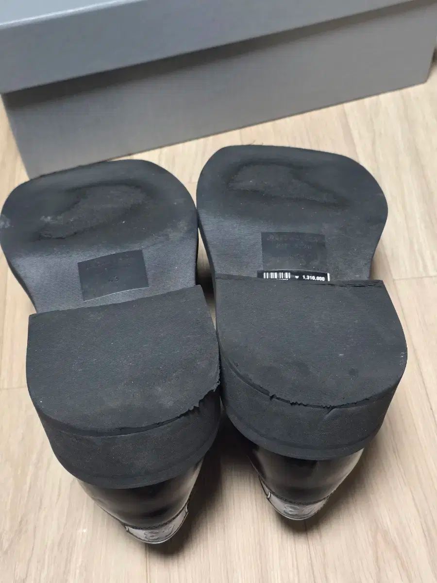  バレンシアガ ドビ 43 ローファー ブーツ 革靴