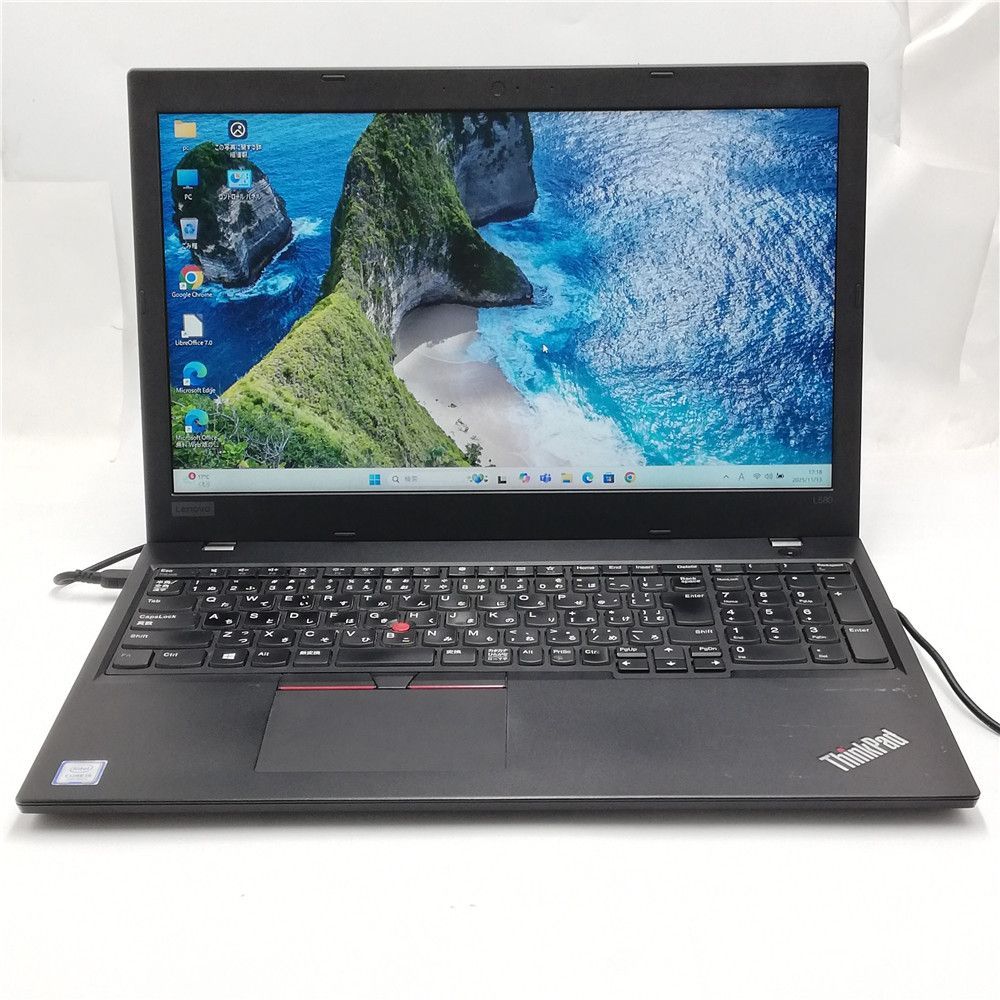 向 Wi-Fi有 Lenovo ノートパソコン L580 第7世代 Core i5 8GB 高速SSD 無線LAN Bluetooth Windows11 Office 即使用可