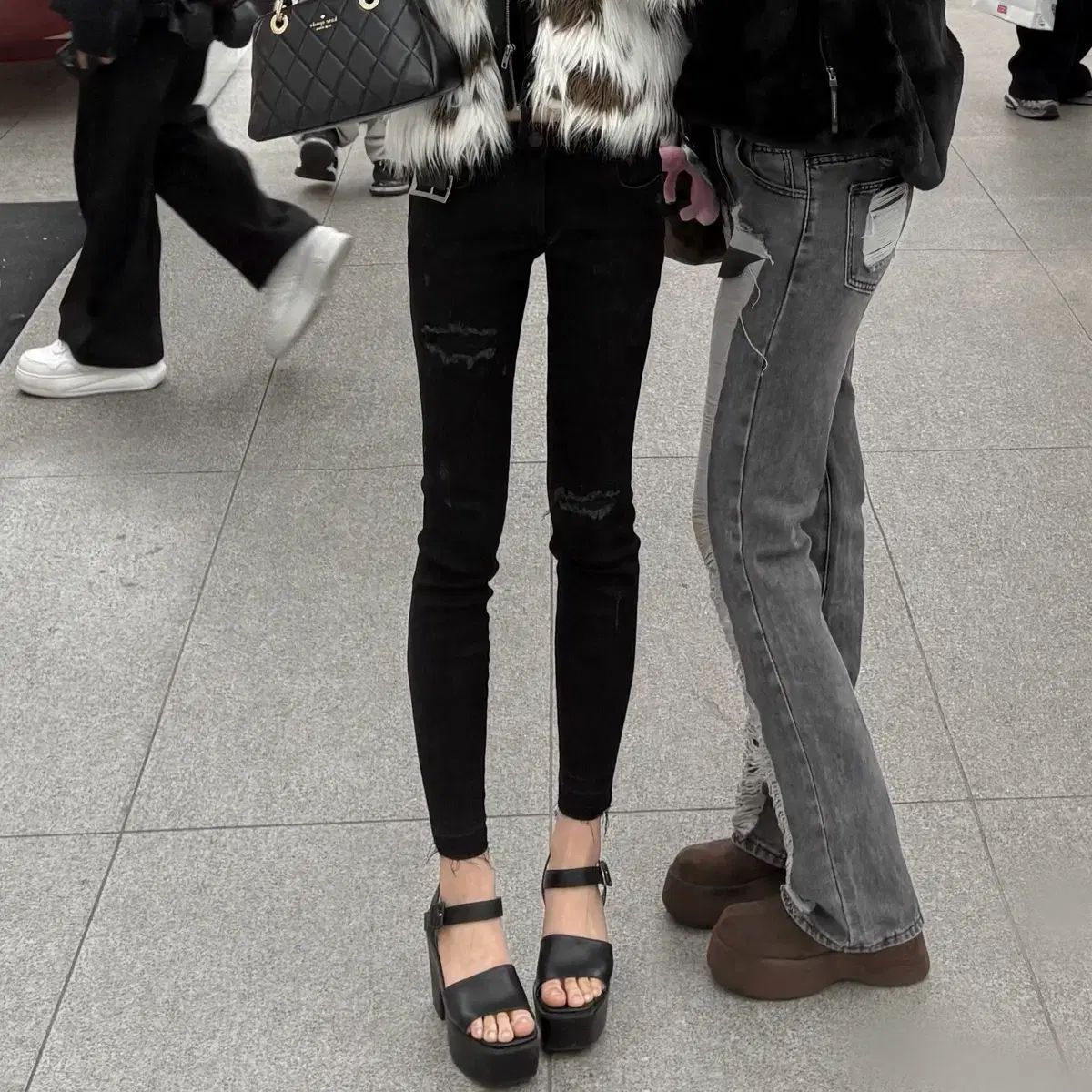 アズールバイマウジー アズール加工デニムズボン ギャル スナ系 日本ブランド