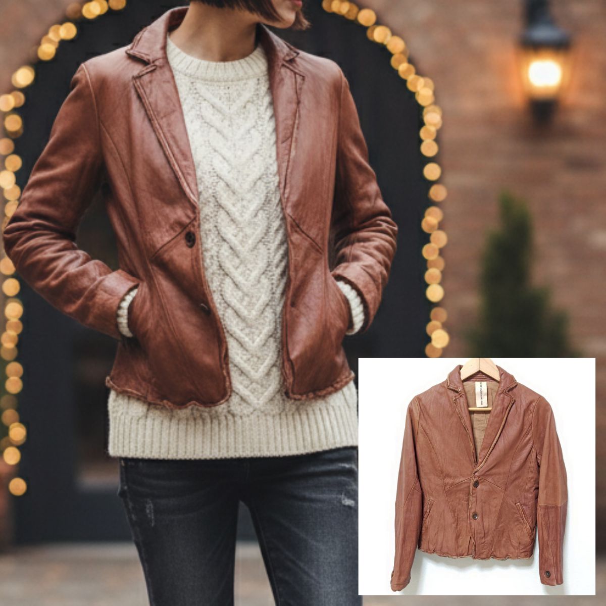 牛革カウレザー /ポールスミス キルティング レザージャケット