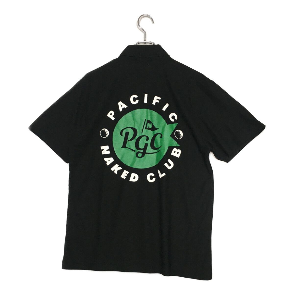 メンズ パシフィックゴルフクラブ PACIFIC GOLF CLUB 半袖ポロシャツ L