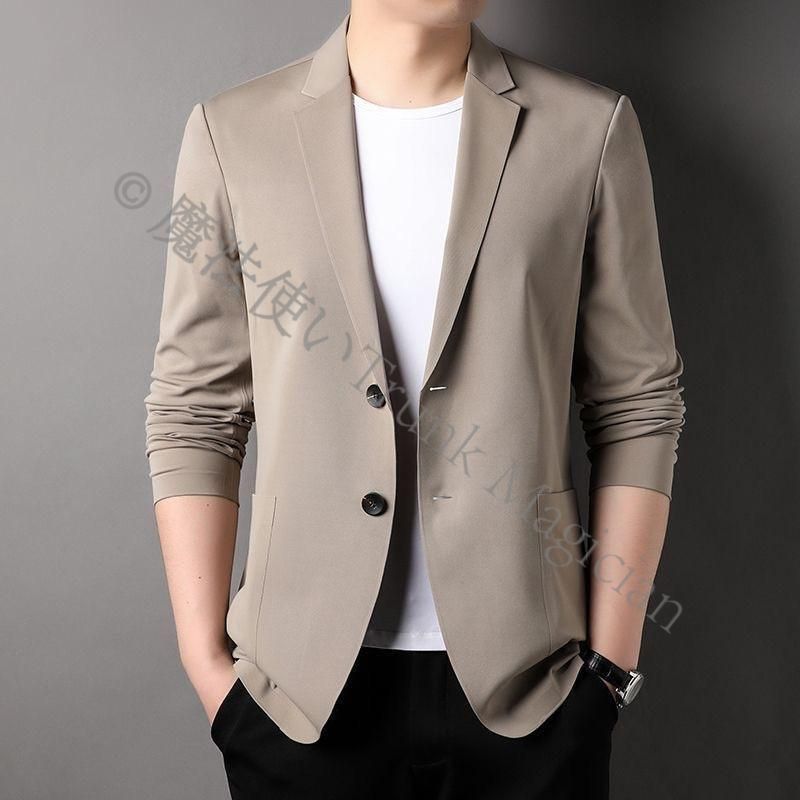 テーラードジャケット ジャケット メンズ 秋 夏 アイスシルク
