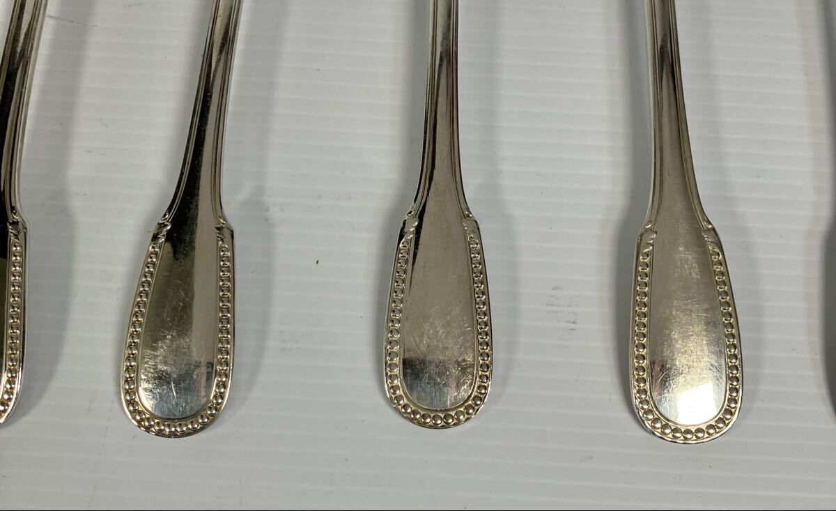 エルキュイ　ERCUIS シルバープレート　スプーン　フランス　アンティーク エルキュイ ERCUIS シルバープレート スプーン フランス アンティーク