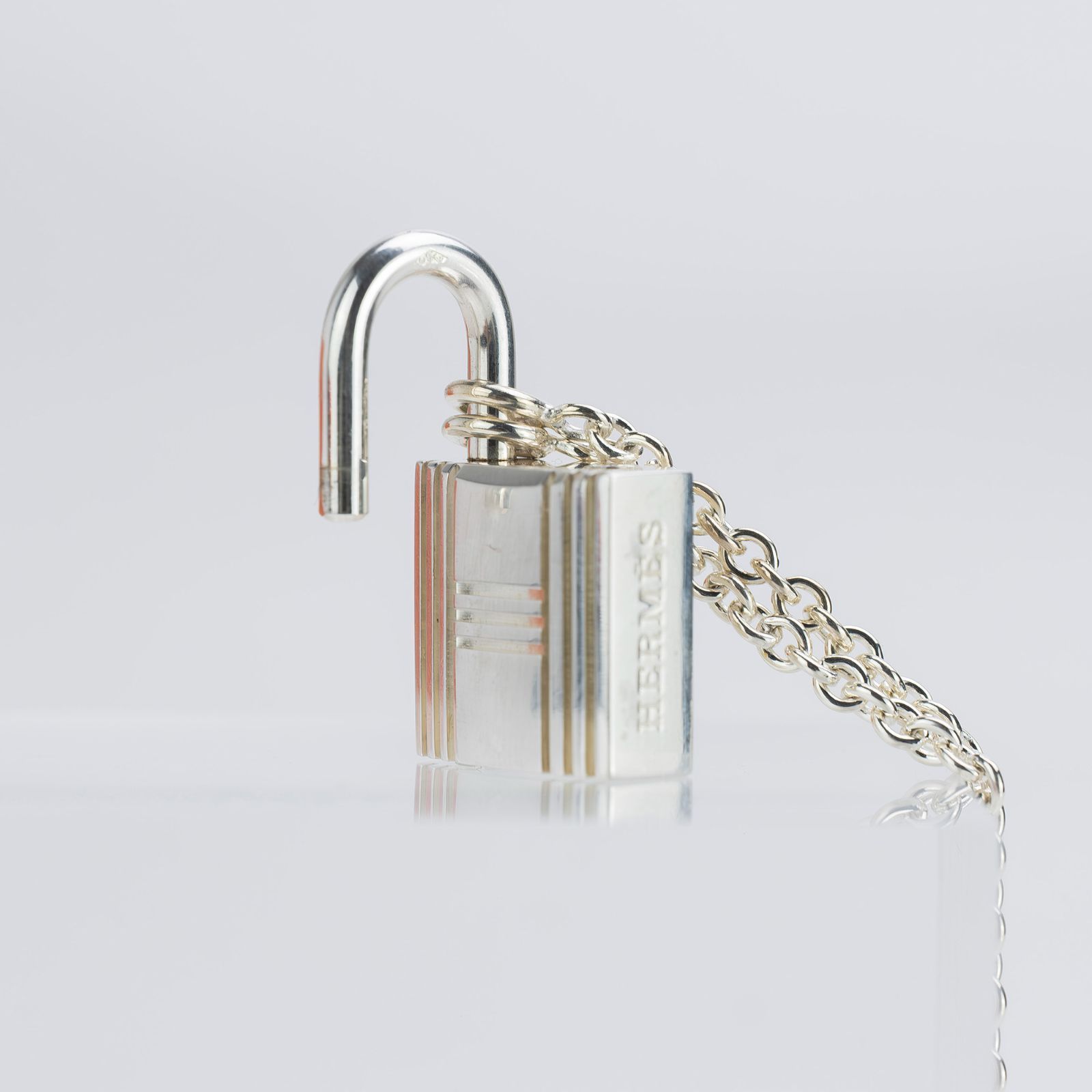 エルメス HERMES カデナ ネックレス シルバー925 約22.9g メンズ