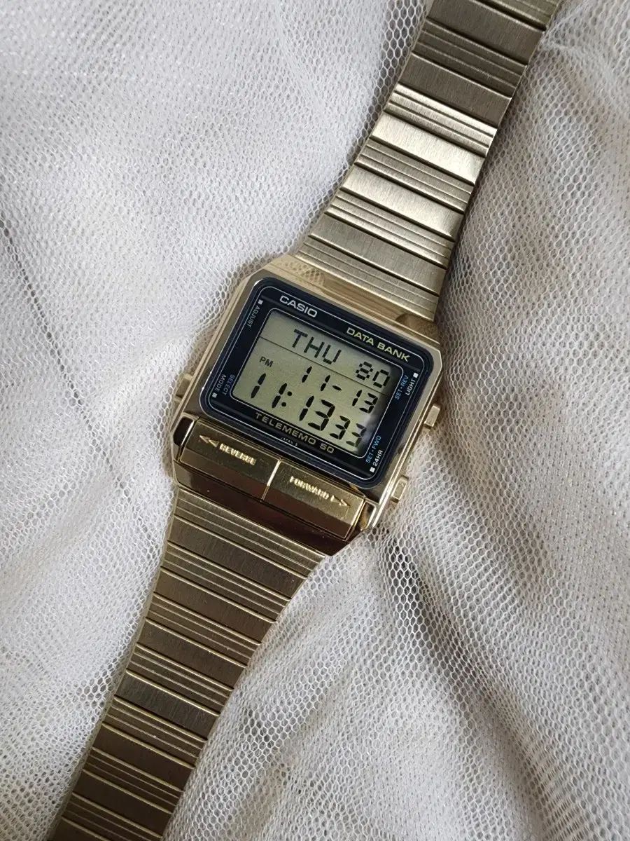 カシオ データーバンク DB-500G ヴィンテージ 時計