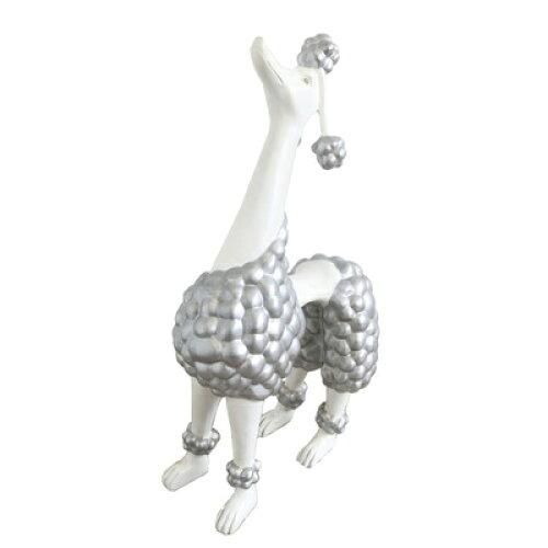 5営業日で発送 感のあるデザイン プードルの置物 オブジェ L 1407GHD002 1974095