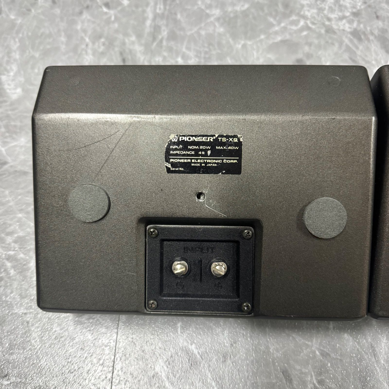 名機の重低音！PIONEER パイオニア TS-X9｜名機リアスピーカー｜動作