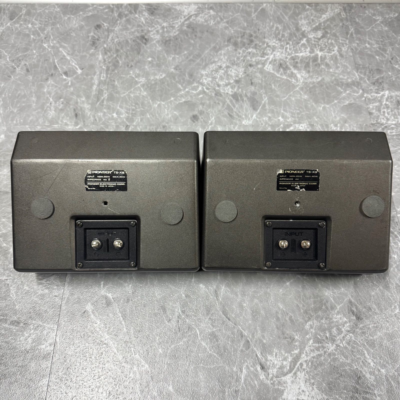 名機の重低音！PIONEER パイオニア TS-X9｜名機リアスピーカー｜動作