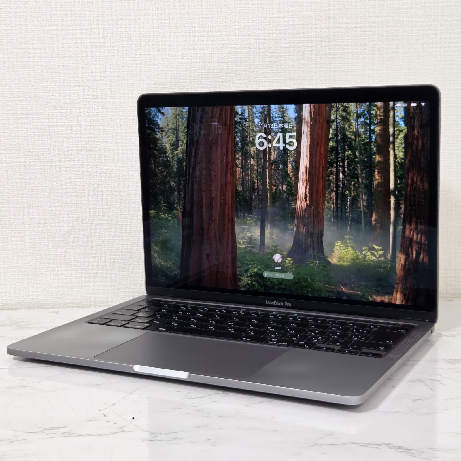 1週間保証 Apple MacBook Pro 13 2020 M1 メモリ16GB SSD512GB 充放電115回 ㉒