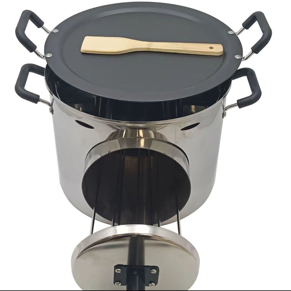 ステンレス家庭用ガス 天然ガス 焼き肉グリル 屋外用路上販売用肉まん せんべい焼き器