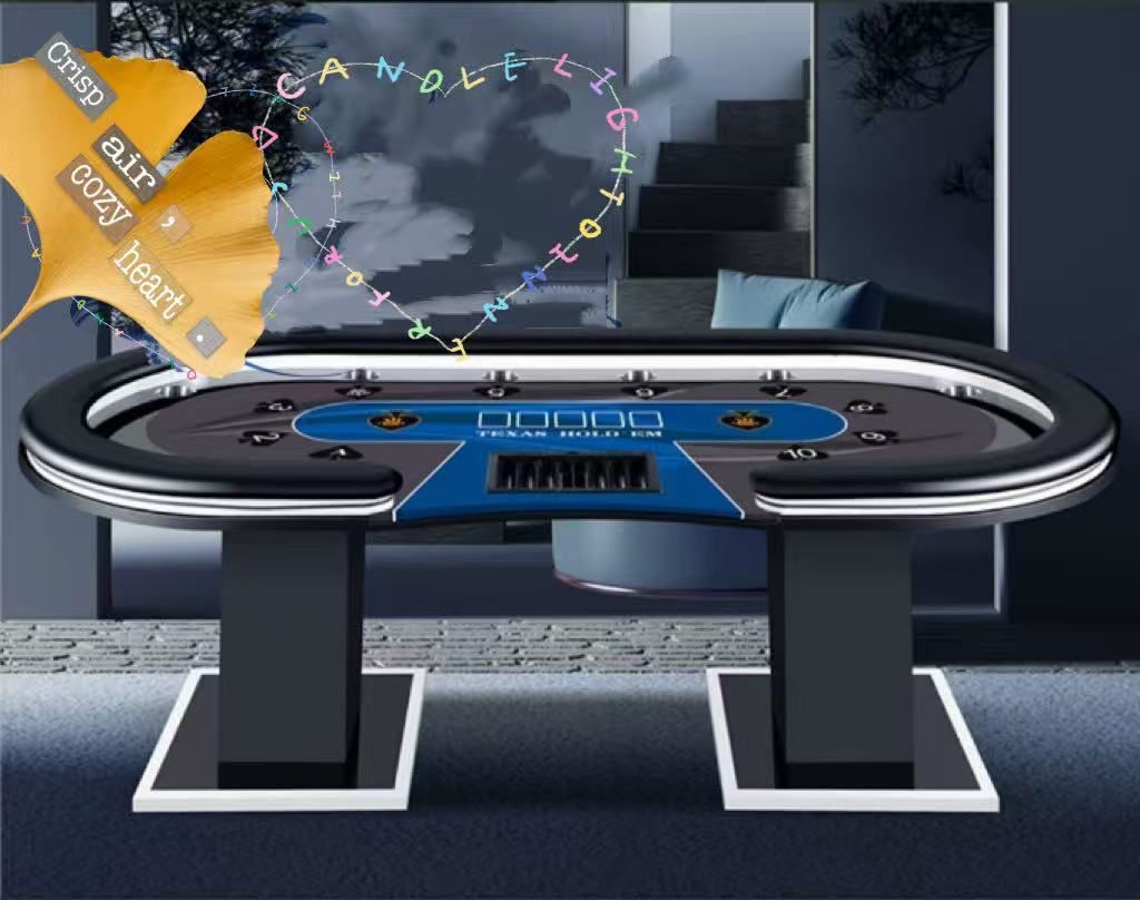 ポーカーテーブル トップ カップホルダー付き カジノ テキサスホールデム 10人 ホールデムサイコロ 240*120CM ポーカーテーブル トップ カップホルダー付き カジノ テキサスホールデム 10人 ホールデムサイコロ カジノ用品 240