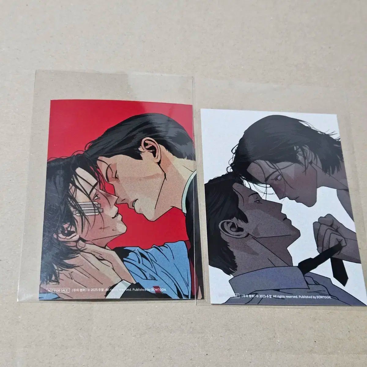 BOMTOON ヘザー プリント写真 スキンシップ プリント写真 5万特典 注意平和