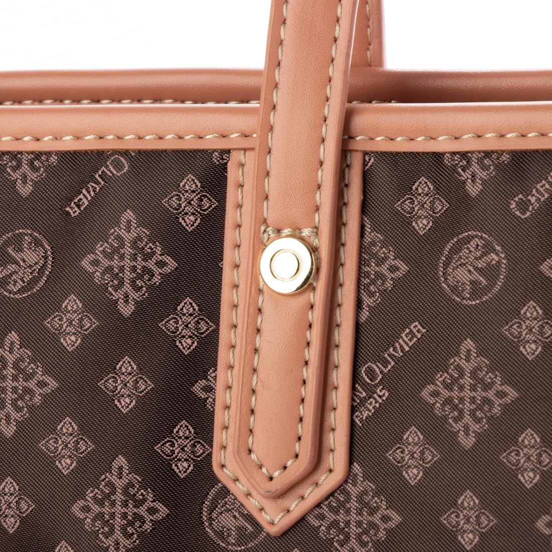  クリスチャンオリビエ トートバッグ 7920 A 対応 ジャガード織 撥水 ショコラ その他 靴