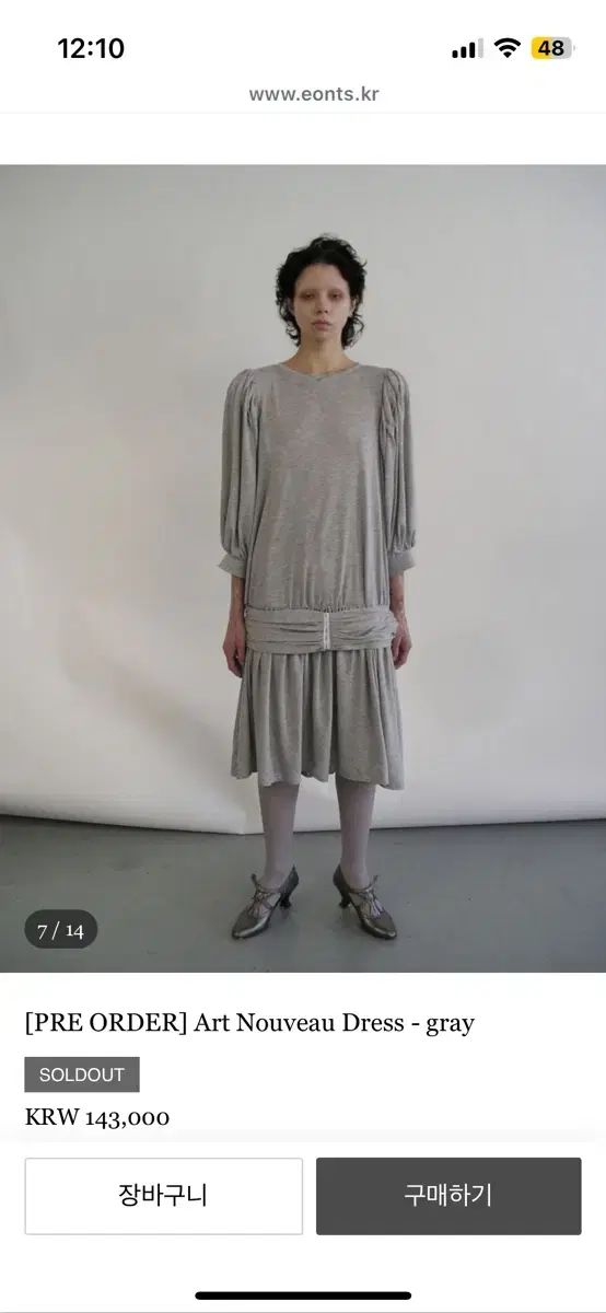 エオンツ アルヌーボー ドレス ワンピース