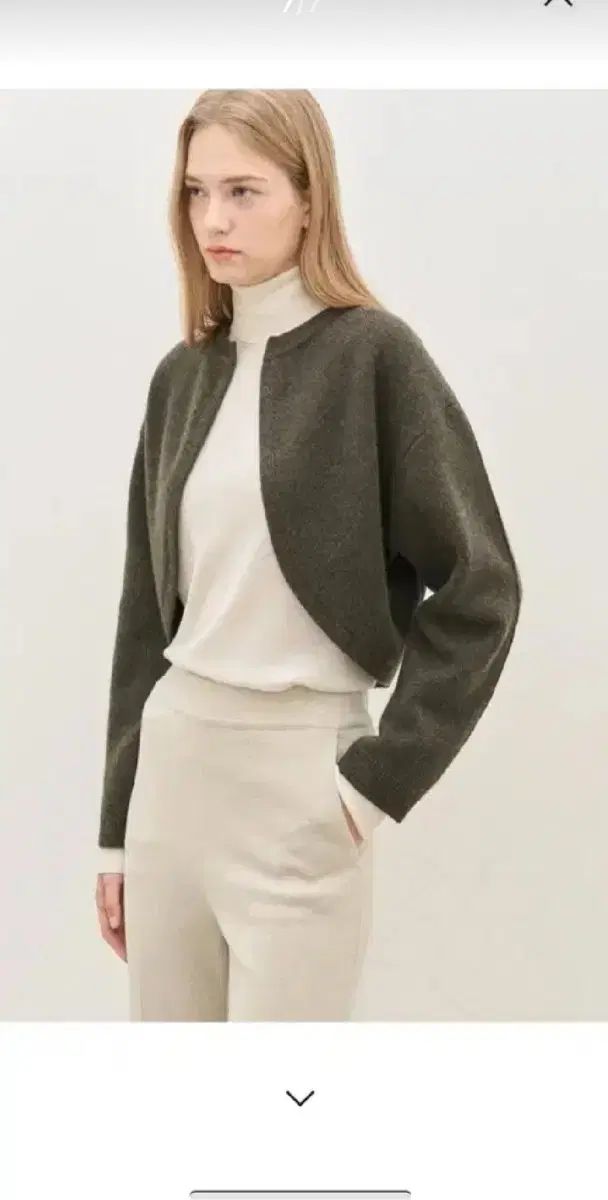 the CASHMERE カシミア カーディガン