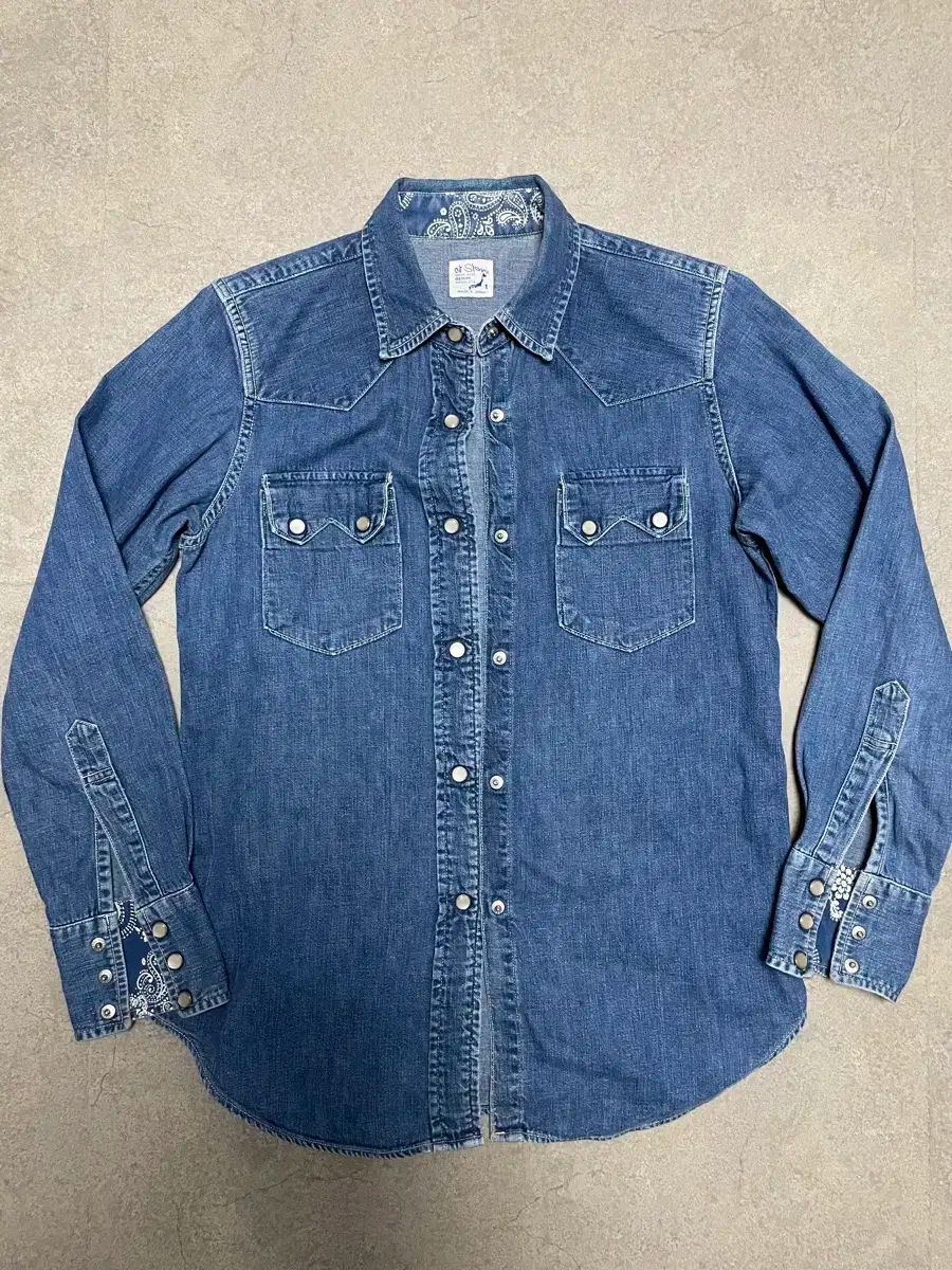 orSlow オアスロウ ウェスタン デニム シャツ