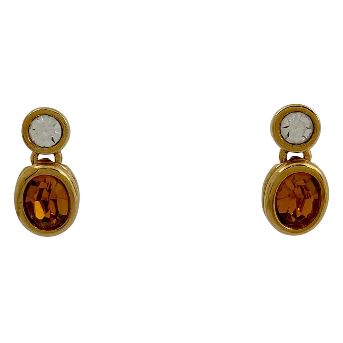 スワロフスキー SWAROVSKI クリスタル デザイン ピアス ジルコニア スイング ピアス GP ゴールド レディース