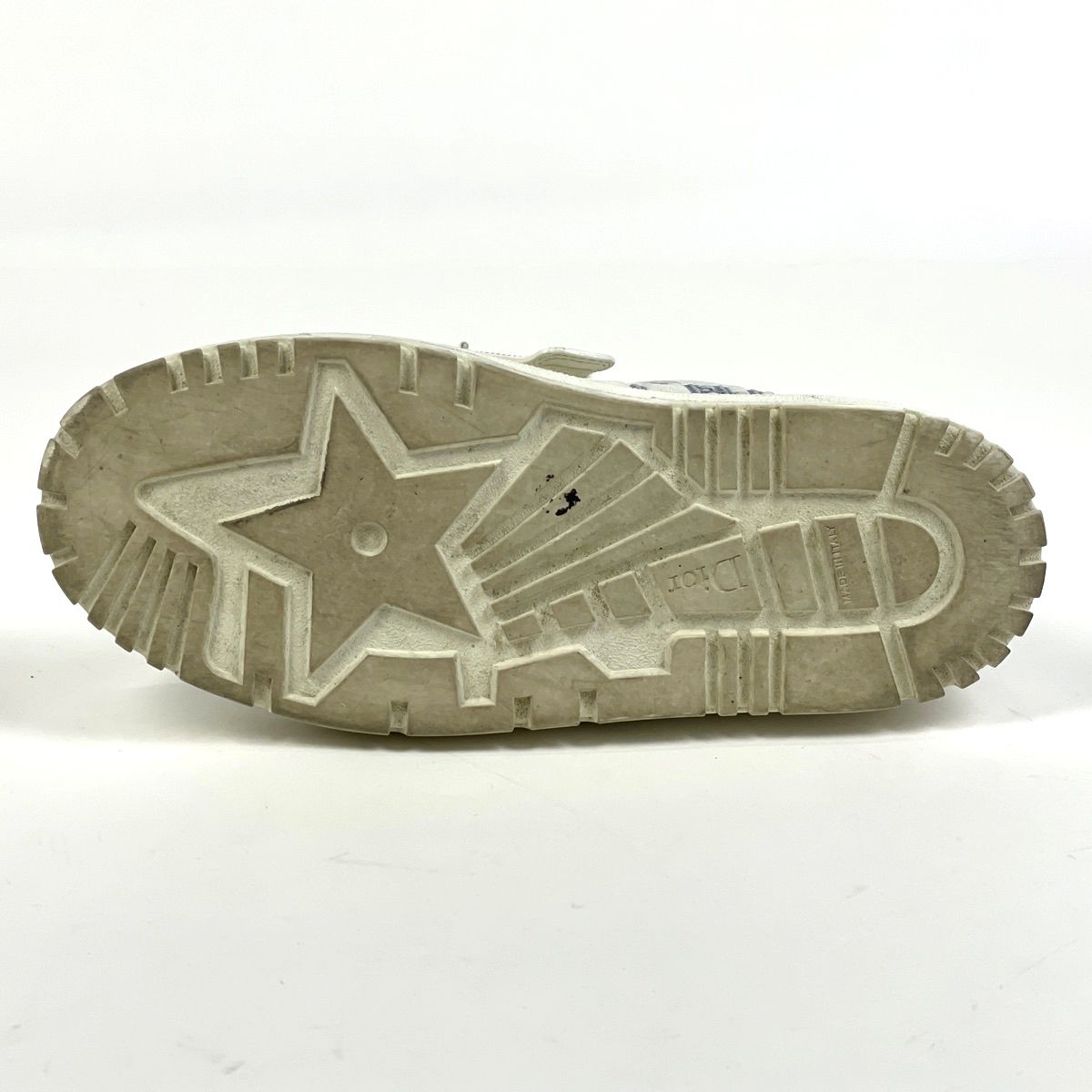 クリスチャンディオール Christian Dior ロゴ スニーカー DIOR-ID 靴 ファブリック ラバー ホワイト レディース