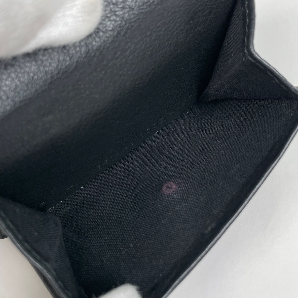 バレンシアガ BALENCIAGA ペーパー ミニ ウォレット ロゴ 三つ折り財布