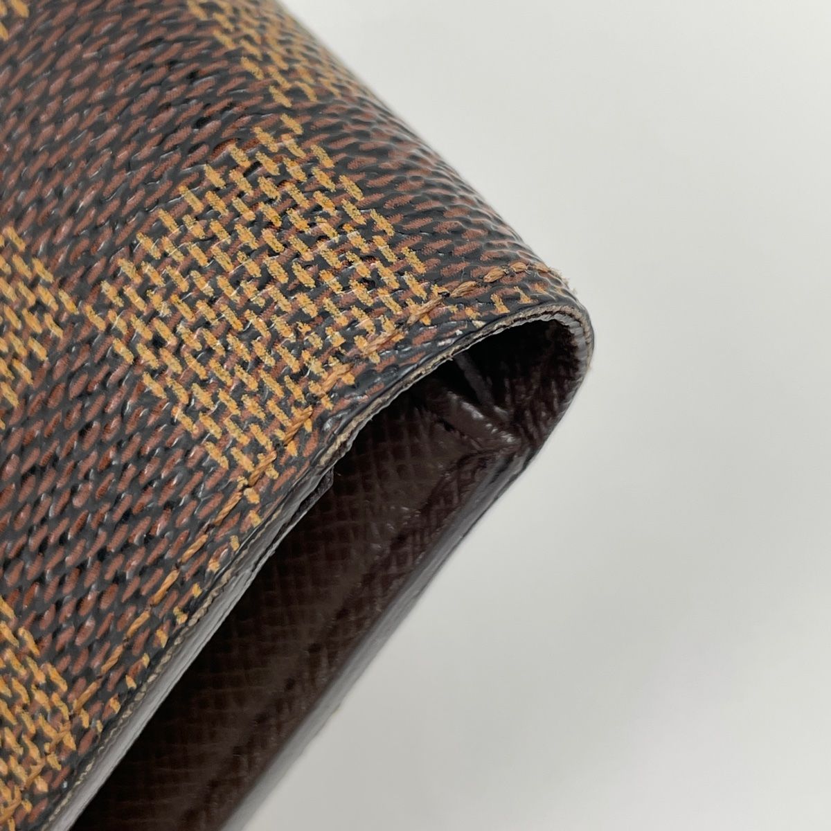  ルイ ヴィトン Louis Vuitton ポルト ビエ カルト クレディ モネ 札入れ 小銭入れ 二つ折り財布 ダミエ ブラウン N 61665 レディース 二つ折り財布 折り財布