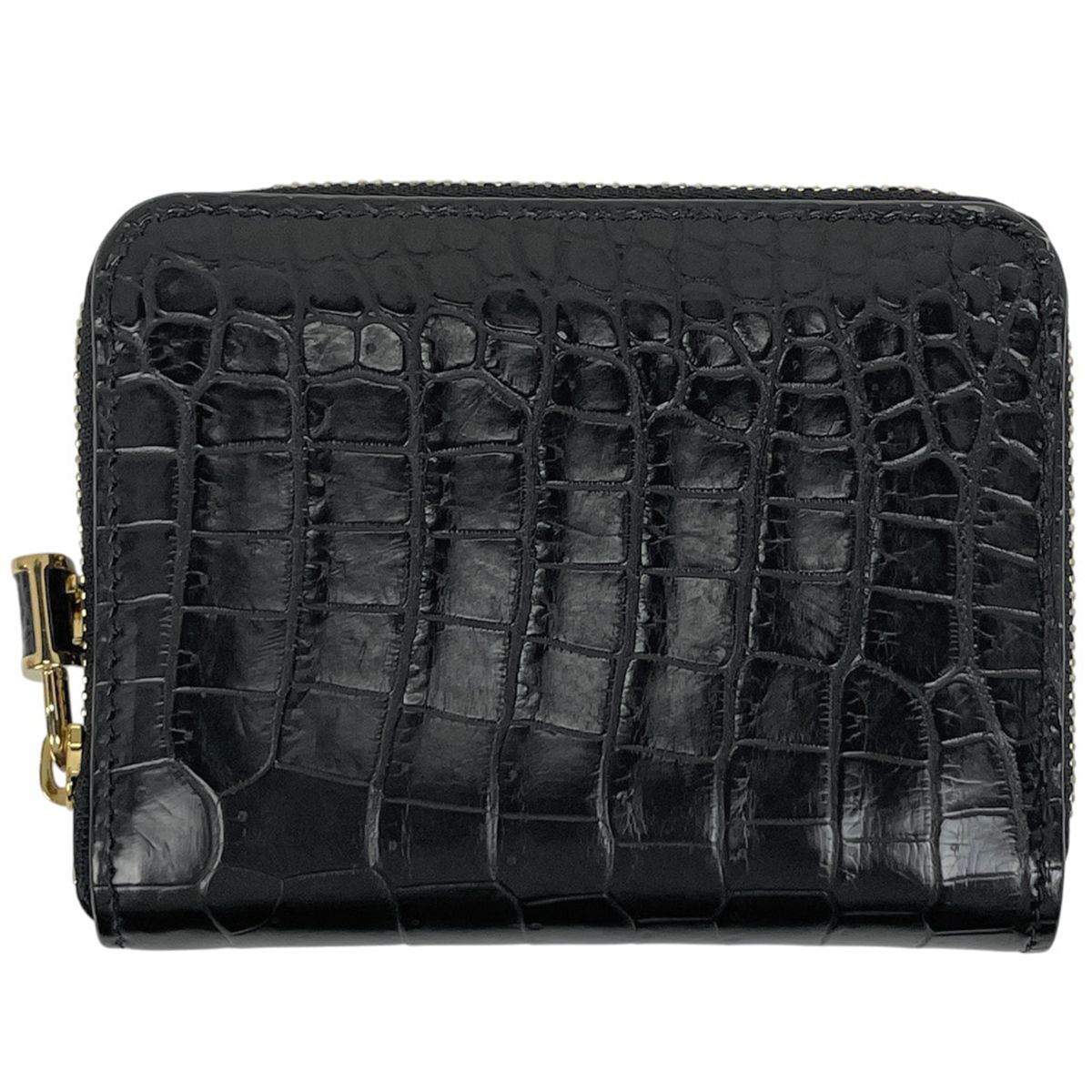 ルイ ヴィトン Louis Vuitton ジッピー コインパース 小銭入れ カードケース ラウンドファスナー エキゾチック コインケース クロコダイル ノワール ブラック M94321 レディース