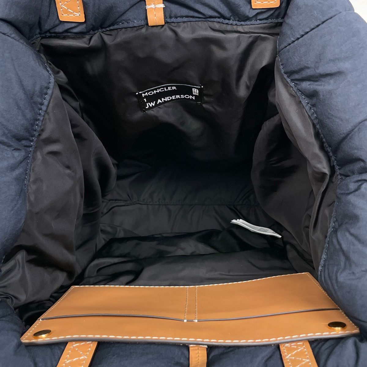 モンクレール MONCLER トート ミディアム ロゴ ハンドバッグ トート