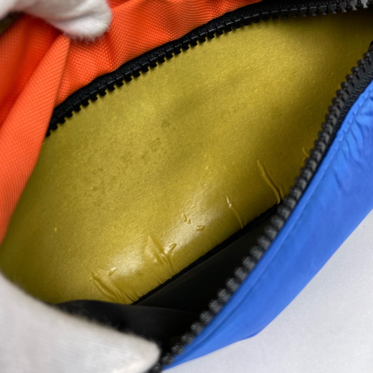  モンクレール MONCLER ブロック ボディバッグ ショルダーバッグ ナイロン マルチ ブラック レディース ボディバッグ ウエストポーチ バッグ