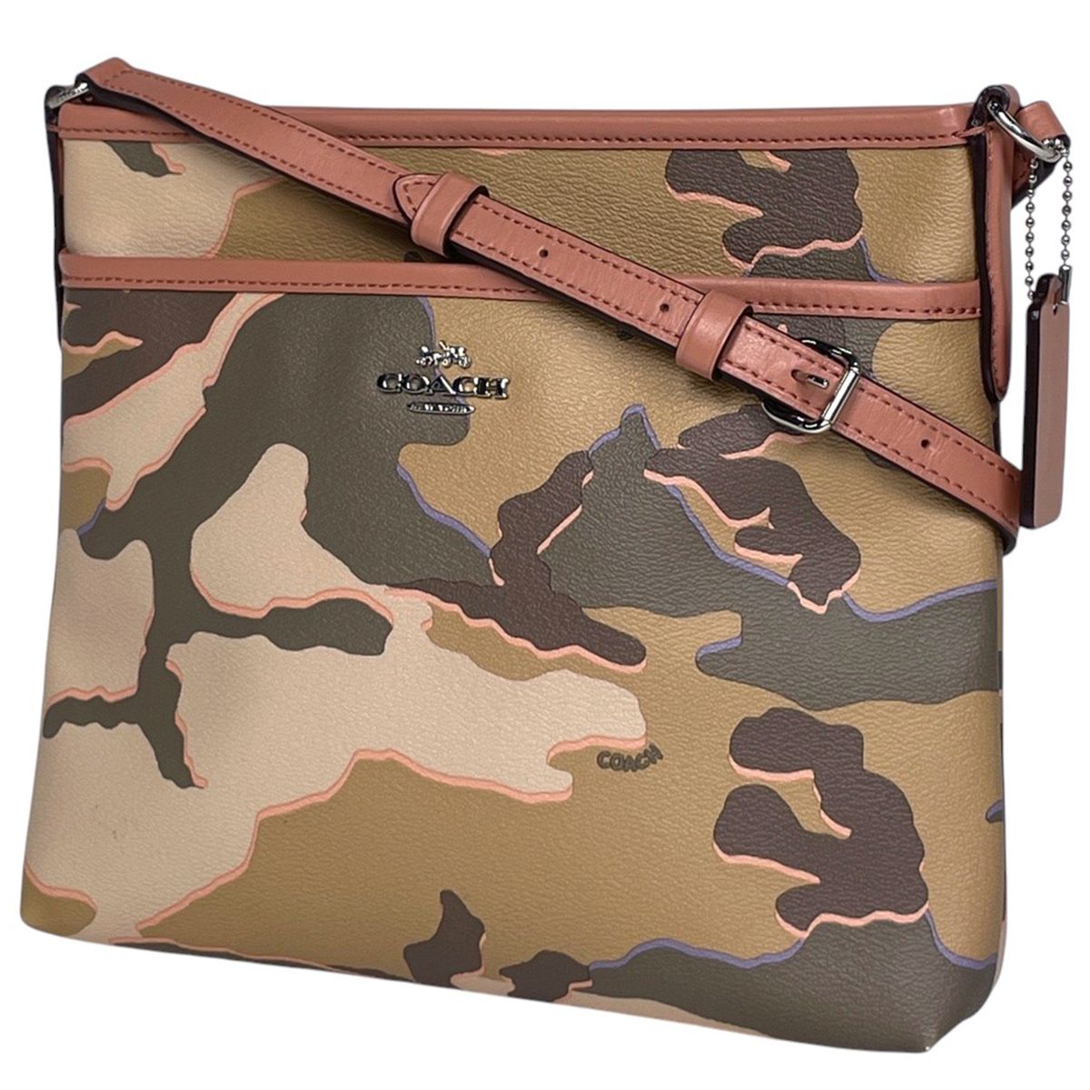 ショルダーバッグ coach ショルダーバックカモフラ