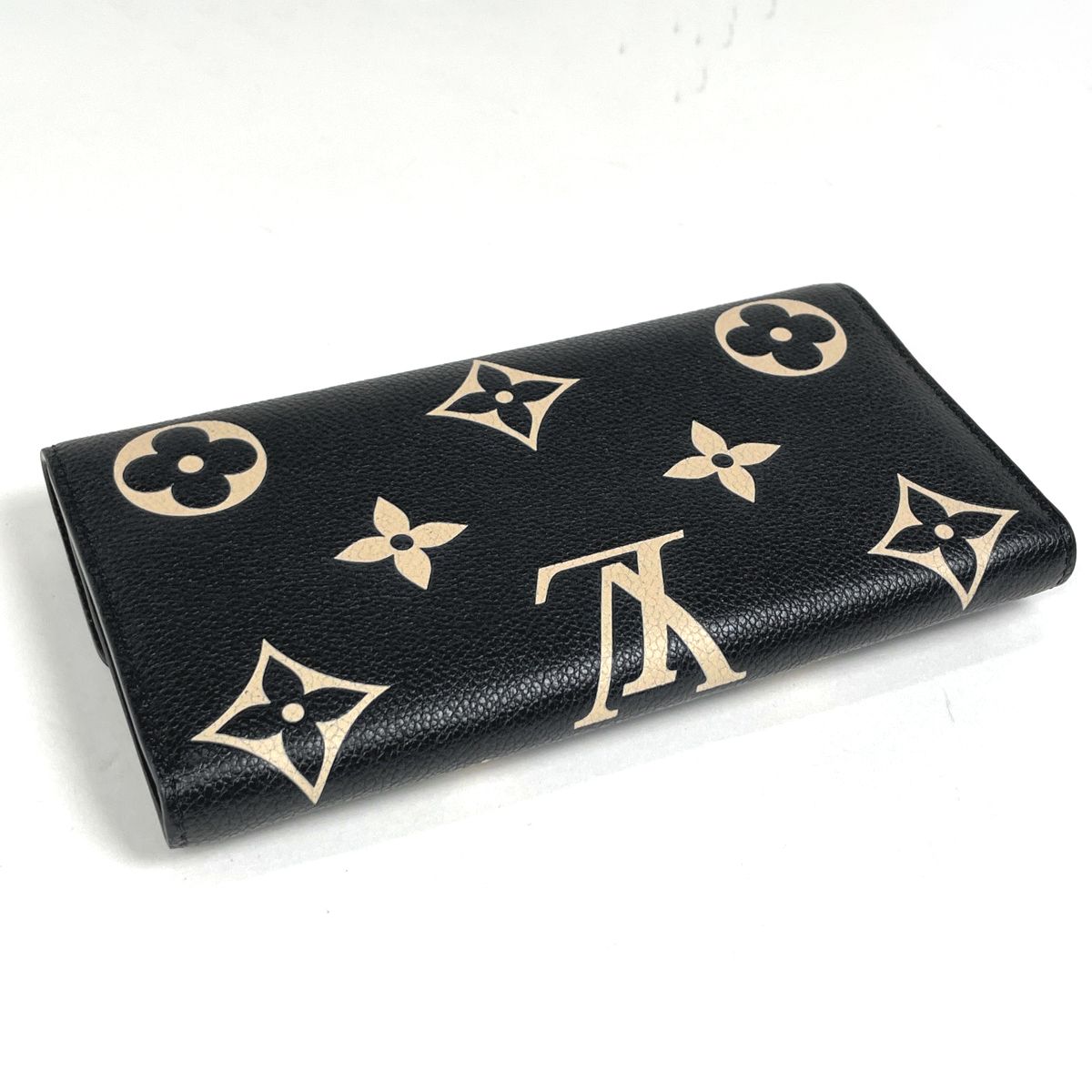 ルイ・ヴィトン Louis Vuitton ポルトフォイユ サラ バイカラー 二 