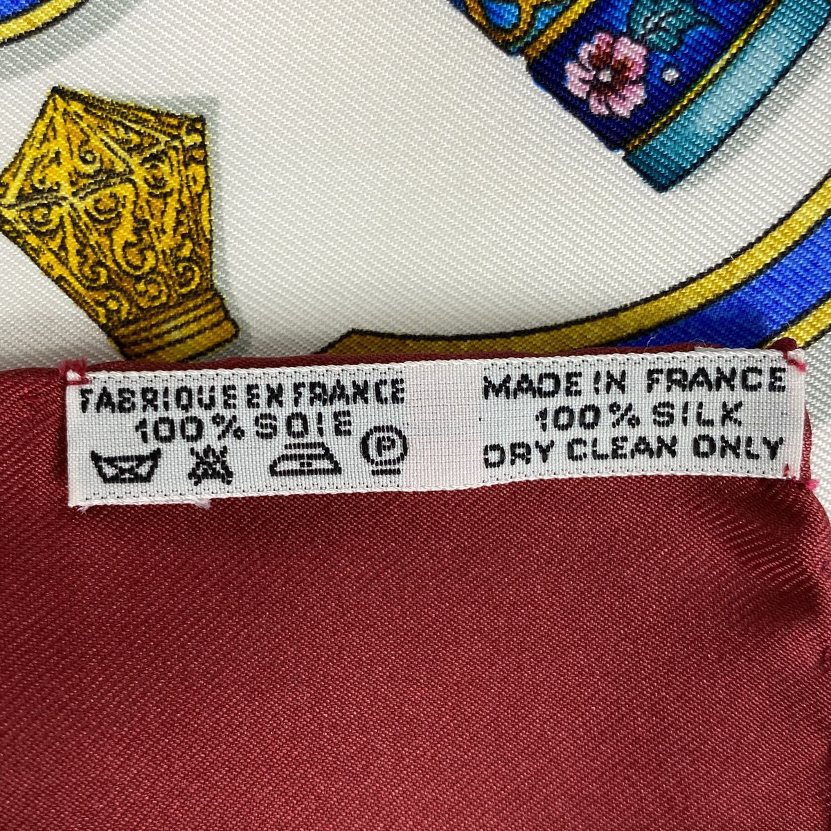 エルメス HERMES カレ 90 Qu importe le flacon 香水瓶 Pourvu qu’on ait l’ivresse スカーフ シルク レッド マルチ レディース