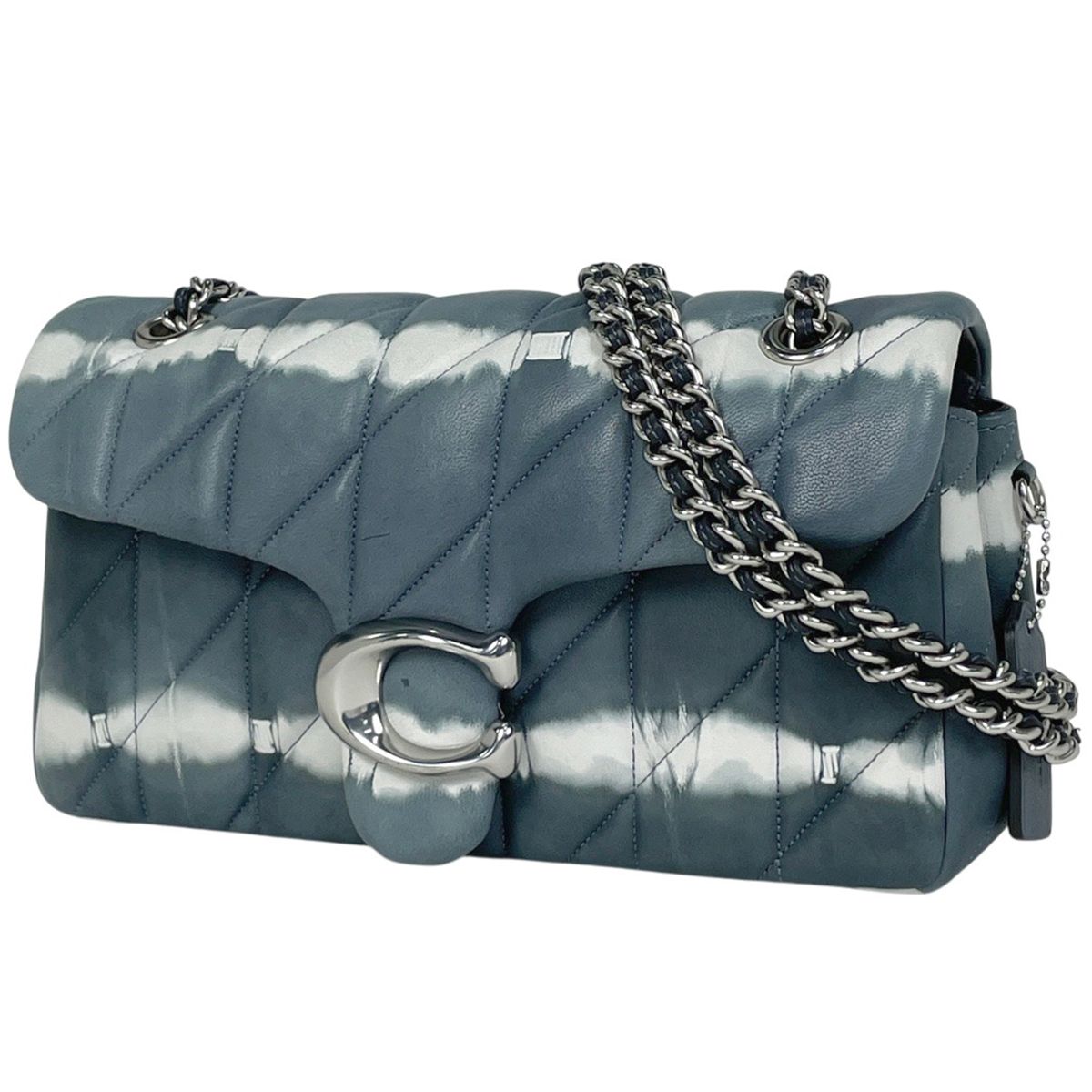 コーチ COACH タビー ショルダーバッグ 26 チェーン キルティング 