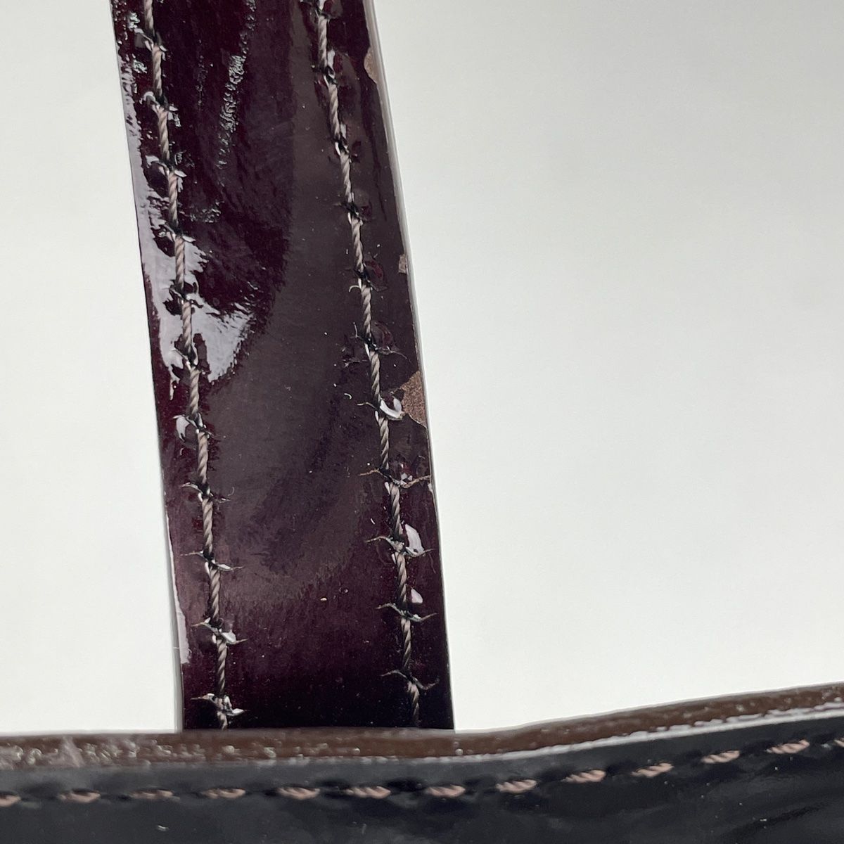 ルイ・ヴィトン Louis Vuitton ウィルシャー PM 手提げ エナメル