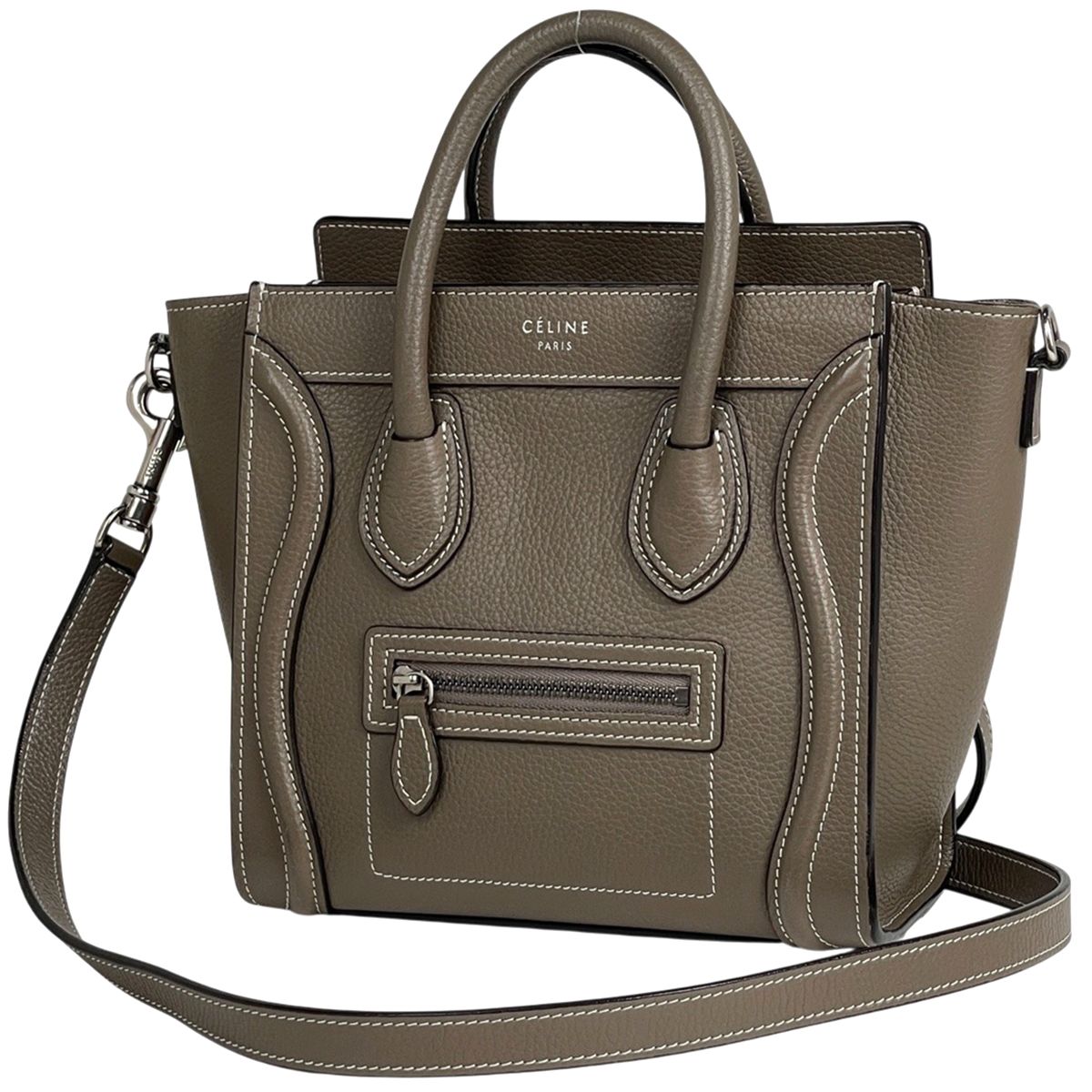 セリーヌ CELINE ラゲージ ナノショッパー 2WAY ショルダーバッグ