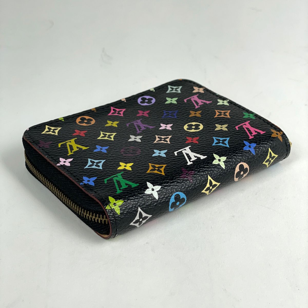 ルイ ヴィトン Louis Vuitton ジッピー コインパース 小銭入れ カードケース ラウンドファスナー コインケース モノグラムマルチ ノワール ブラック M 66549 レディース