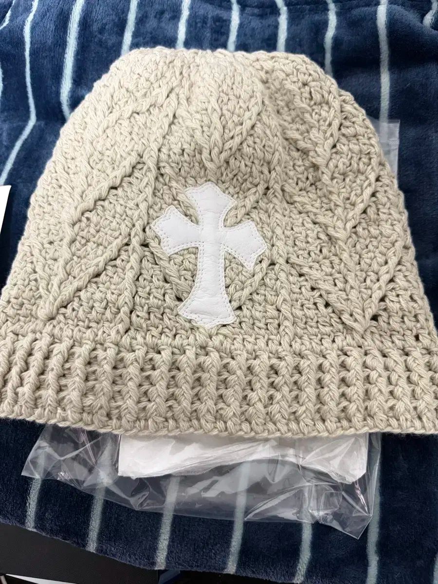 CHROME HEARTS クロムハーツ クロスパッチ カシミア アクスタ ファン ビーニー