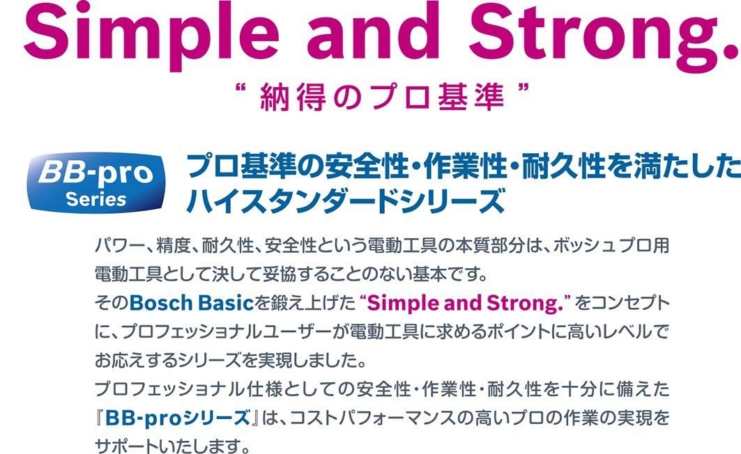 Professional ボッシュ