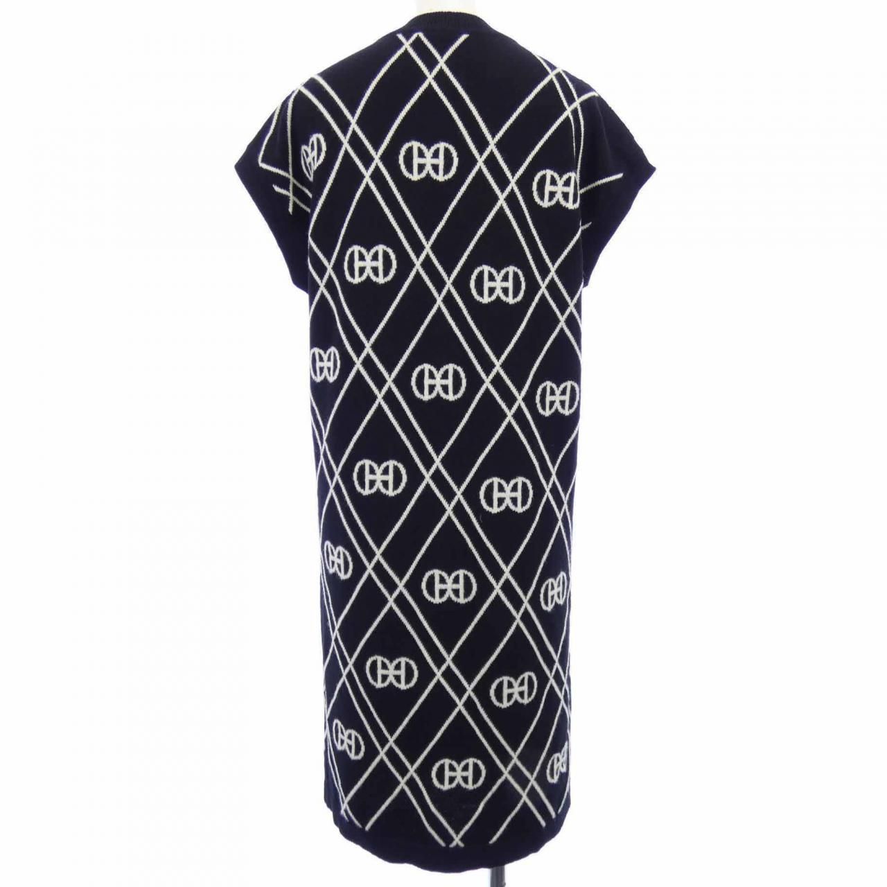 エルメス HERMES ラウンドH ワンピース