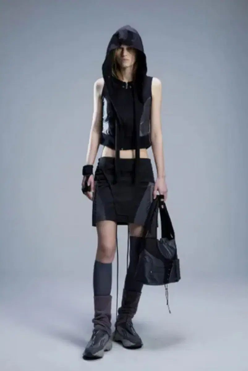 セット OJOS マフラー ボクサー フーディー ジップアップ - サイ メッシュ オーバーオール スカート