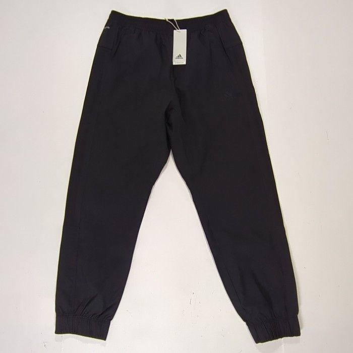 メンズ　ウーブン ストレートレッグ フルレングスパンツ IS5142 ブラック XL