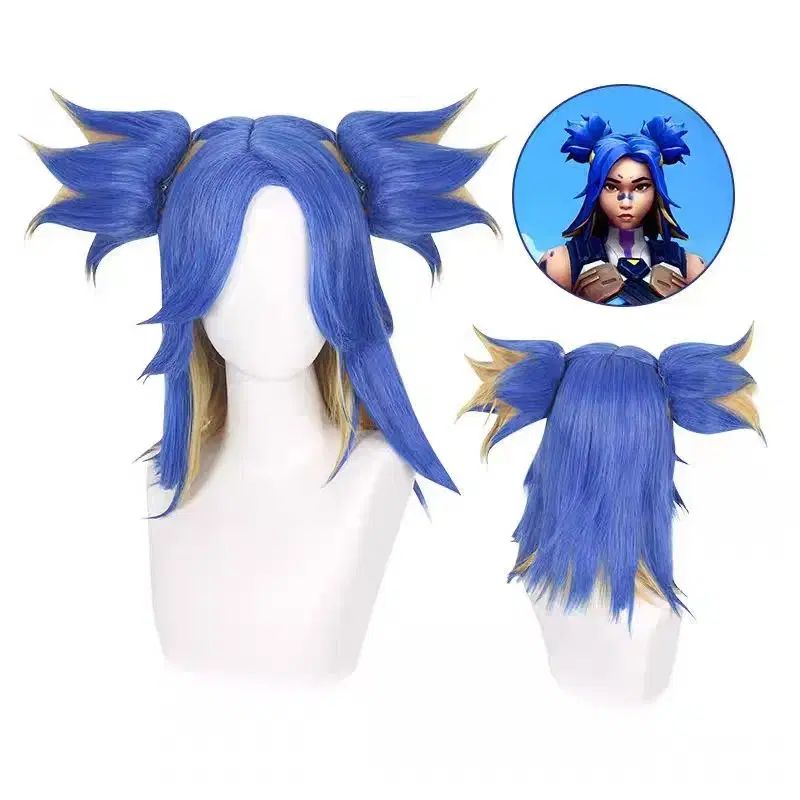 VALORANT ヴァロラント ネオン コスプレ 衣装 ウィッグ フルセット
