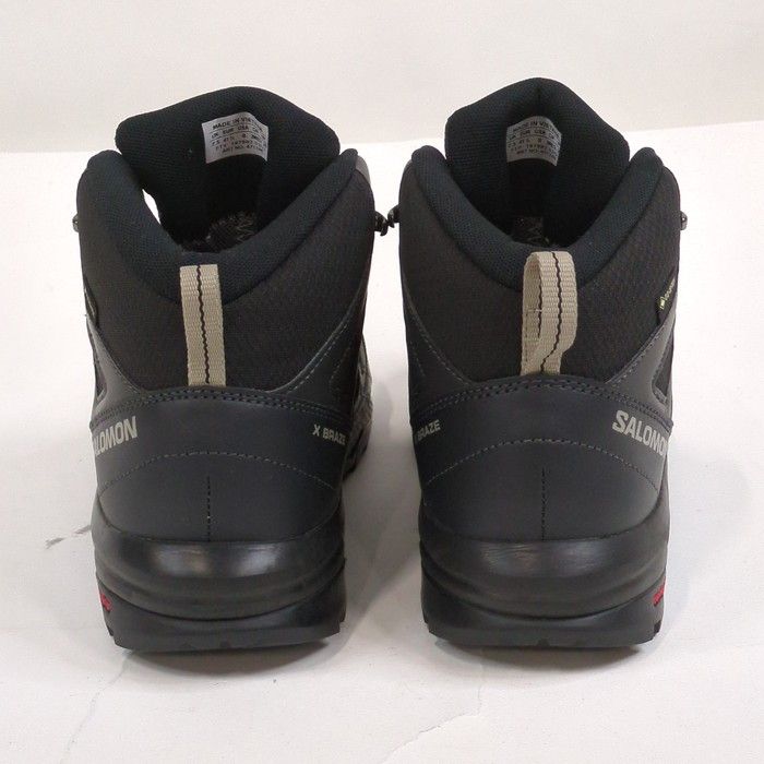  メンズ トレッキングシューズ ゴアテックス ミッドカット ブラック 26 0 cm 登山靴 トレッキングシューズ アウトドアシューズ