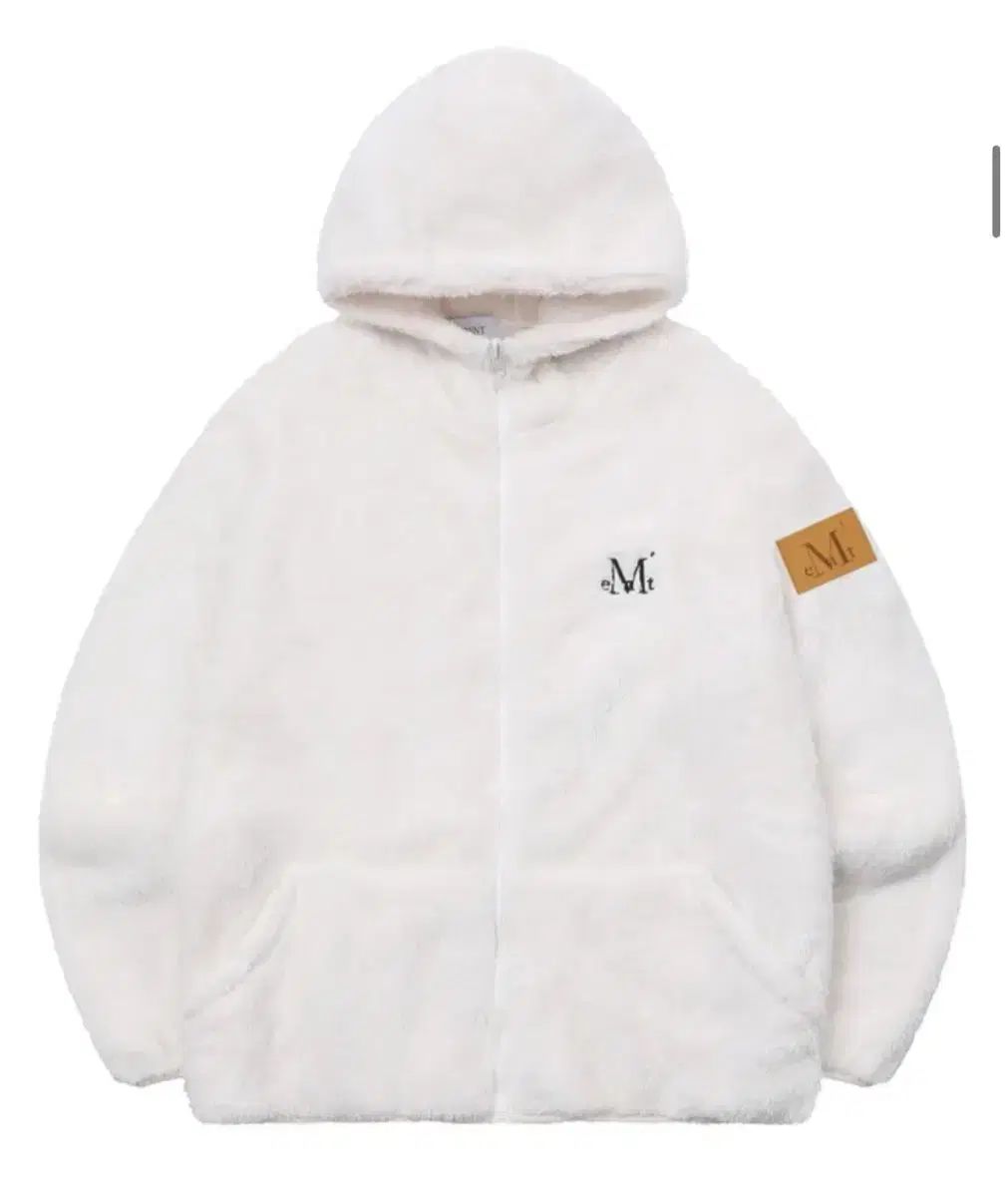 MUCENT ムセント シープスキン フリース フード ジップアップ ユニセックス