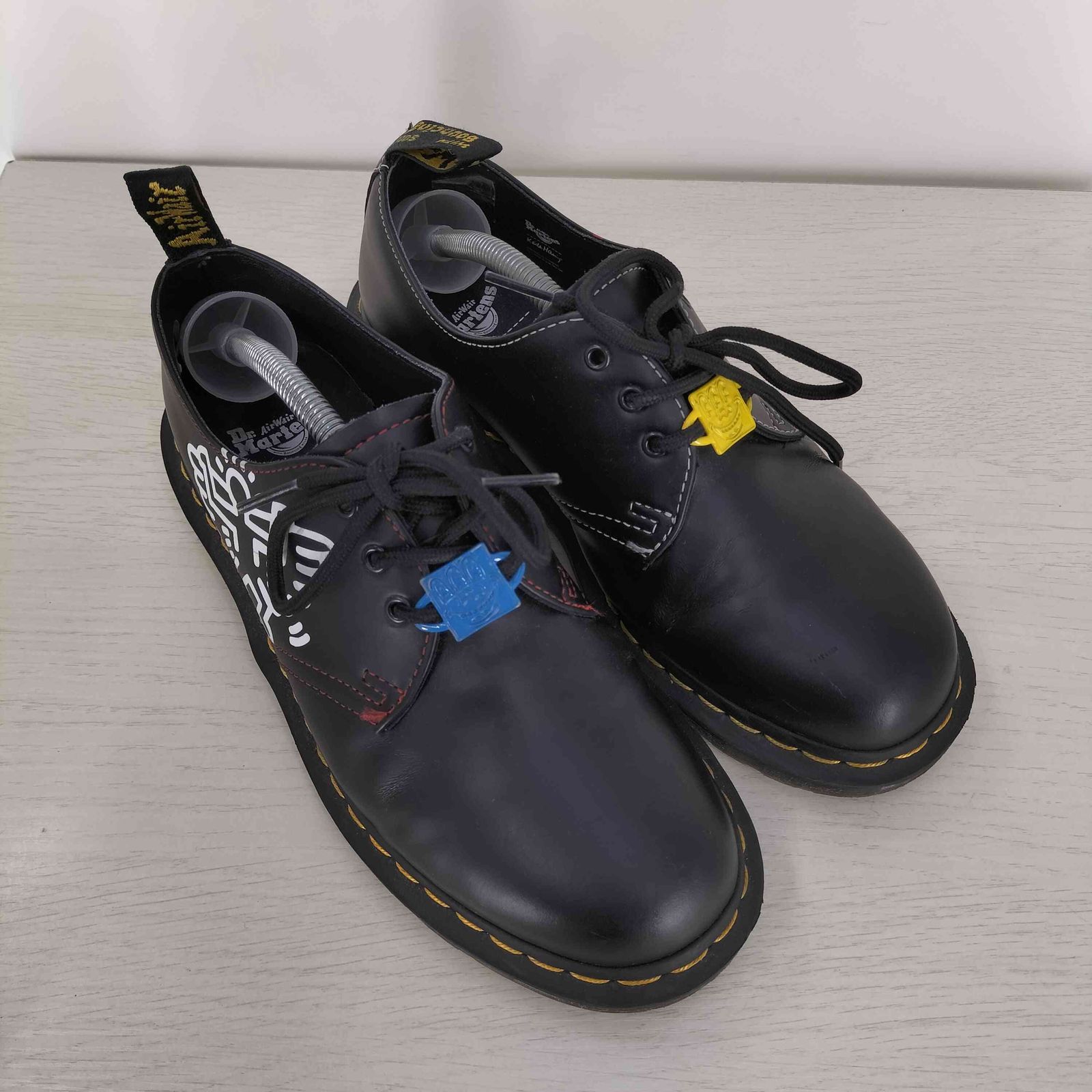 Dr.Martens(ドクターマーチン) Keith Haring 1461  3EYE GIBSON SHOE レディース EUR：39 【中古】【ブランド古着バズストア】 ドクターマーチン Dr.Martens Keith Haring 1461 3EYE GIBSON SHOE