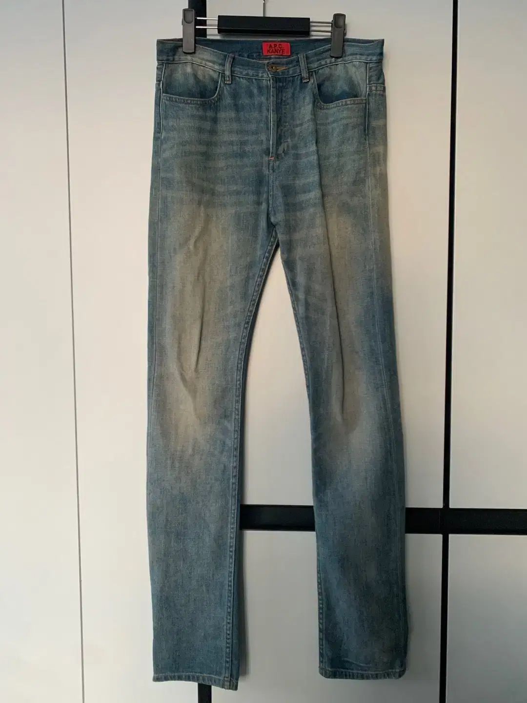 28 13fw A.P.C. アーペーセー カニエ セルビッジ インディゴ