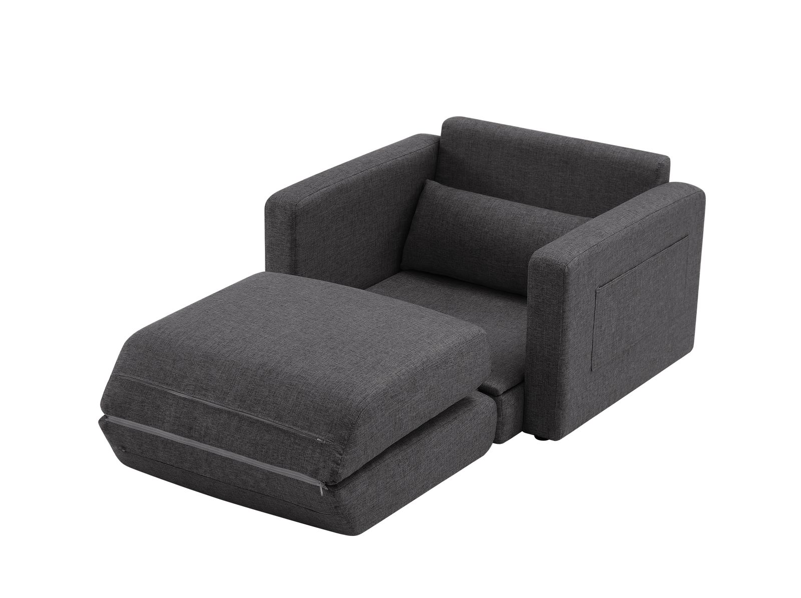 ソファーベッド 折りたたみベッド ローソファー シングルソファー