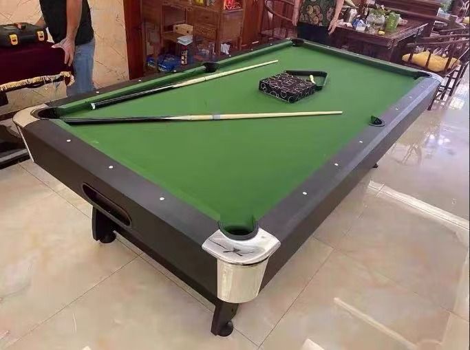 2in1 マルチゲームテーブル ビリヤード台 卓球台 室内 子供 大人 店用 8フィート 台布3色